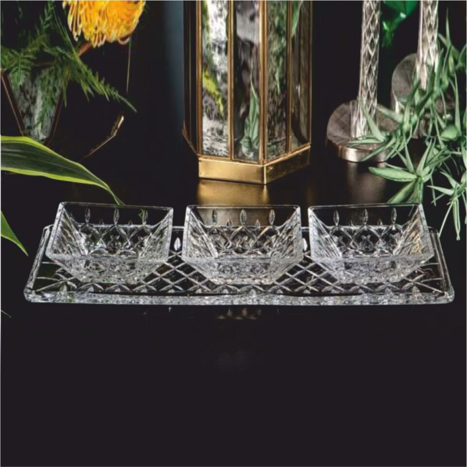 REKABET ESR 007 CHESTER 3'LÜ TABAKLI CAM KASE