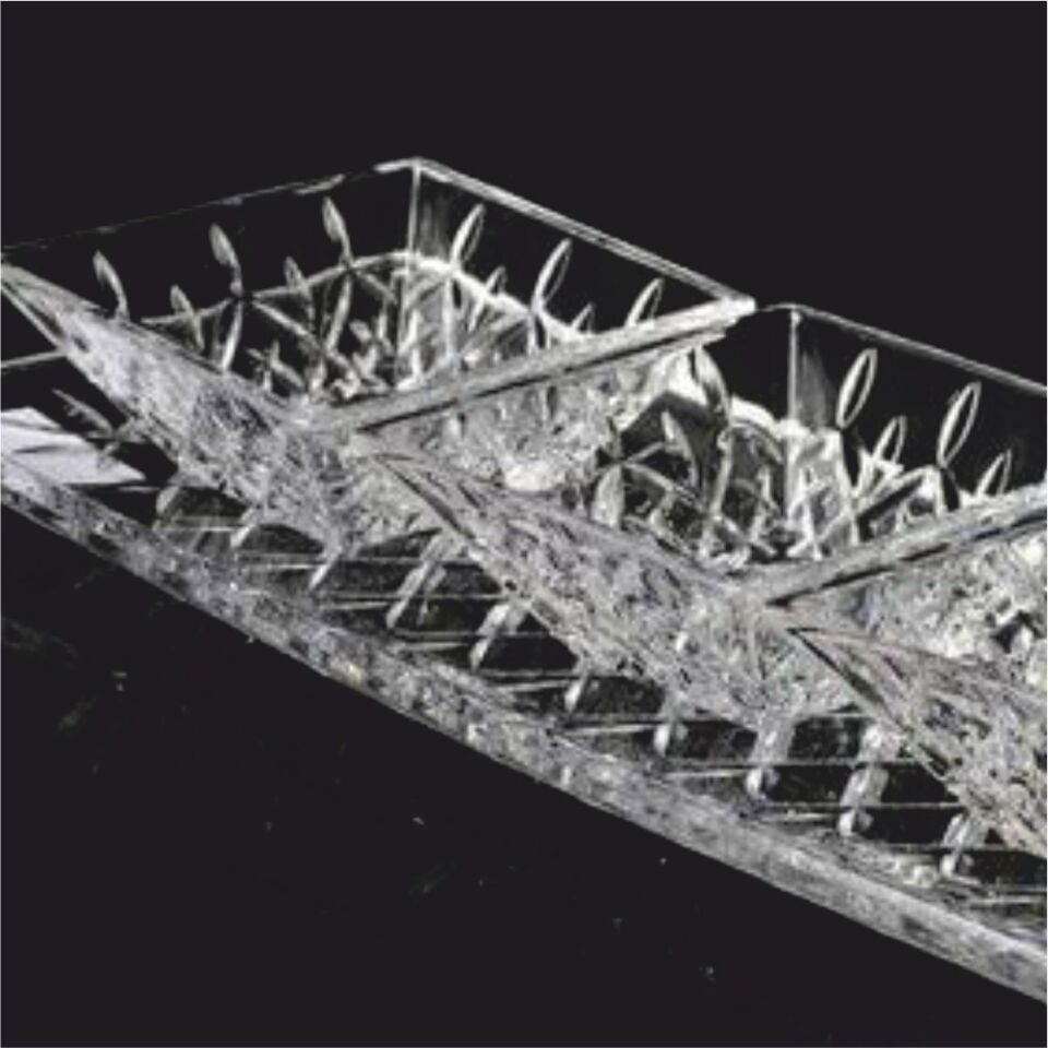 REKABET ESR 007 CHESTER 3'LÜ TABAKLI CAM KASE