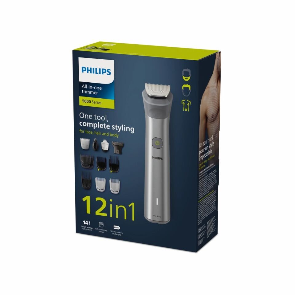 Philips 5000 Serisi MG5950/15 12'si 1 Arada Erkek Bakım Seti