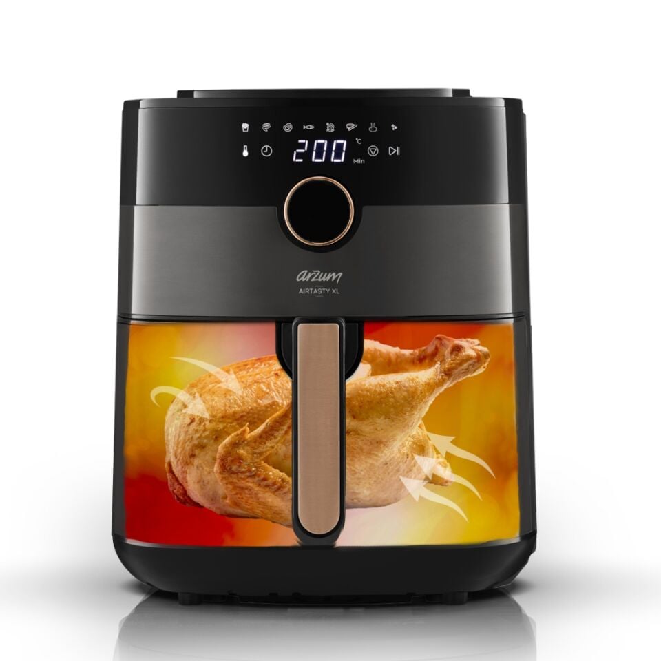 Arzum AR2074-B Airtasty XL Sıcak Hava Fritözü - Bakır