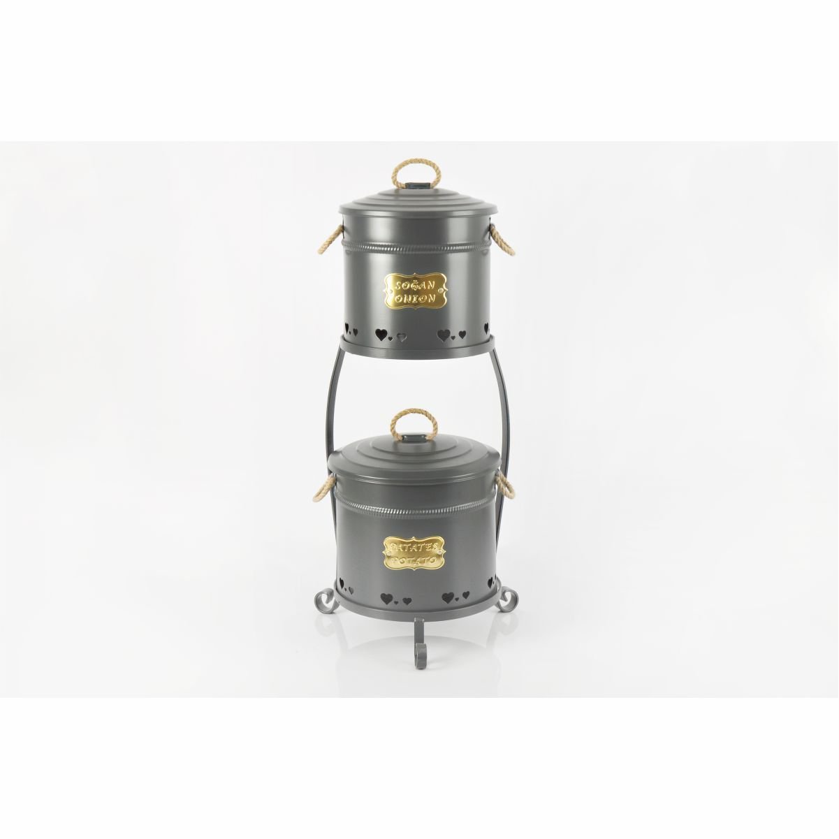 Yıldıray 1051 E Stantlı 2 Katlı Ekonomik Kova Antrasit