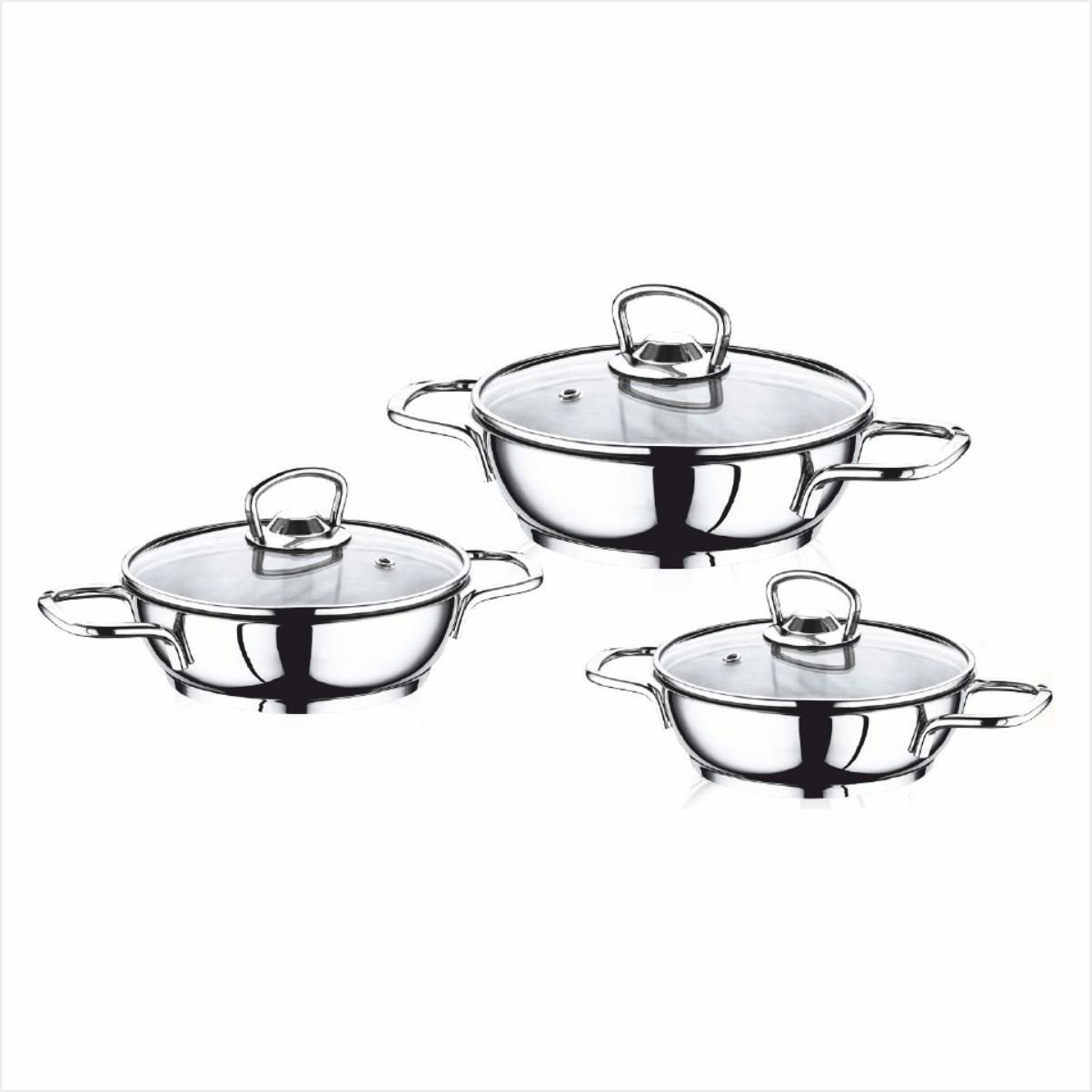 Safınox Eco Omlet 6 Parça Tencere Seti