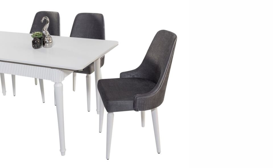 Pera Masa Takımı -Siyah