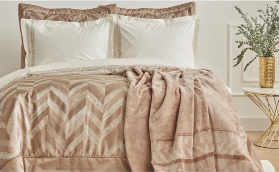 Karaca Home Celeste 8 Parça Çeyiz Seti Vizon