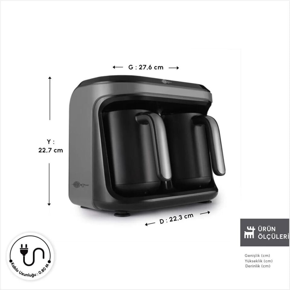 KARACA HATIR HÜPS DUET AROMA T.K.M. SPACE GRAY