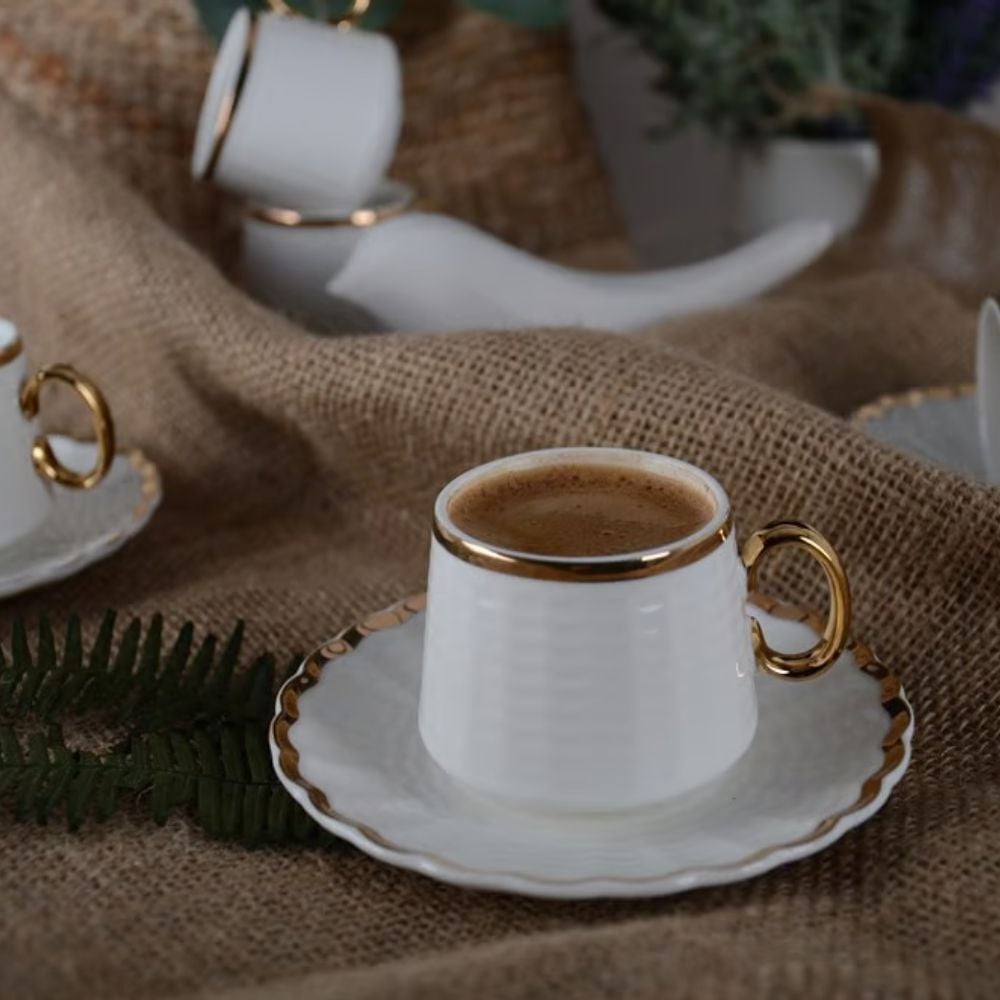 Şener Por-101262Paçi-Cecılıa 6Lı Kahve Fincanı