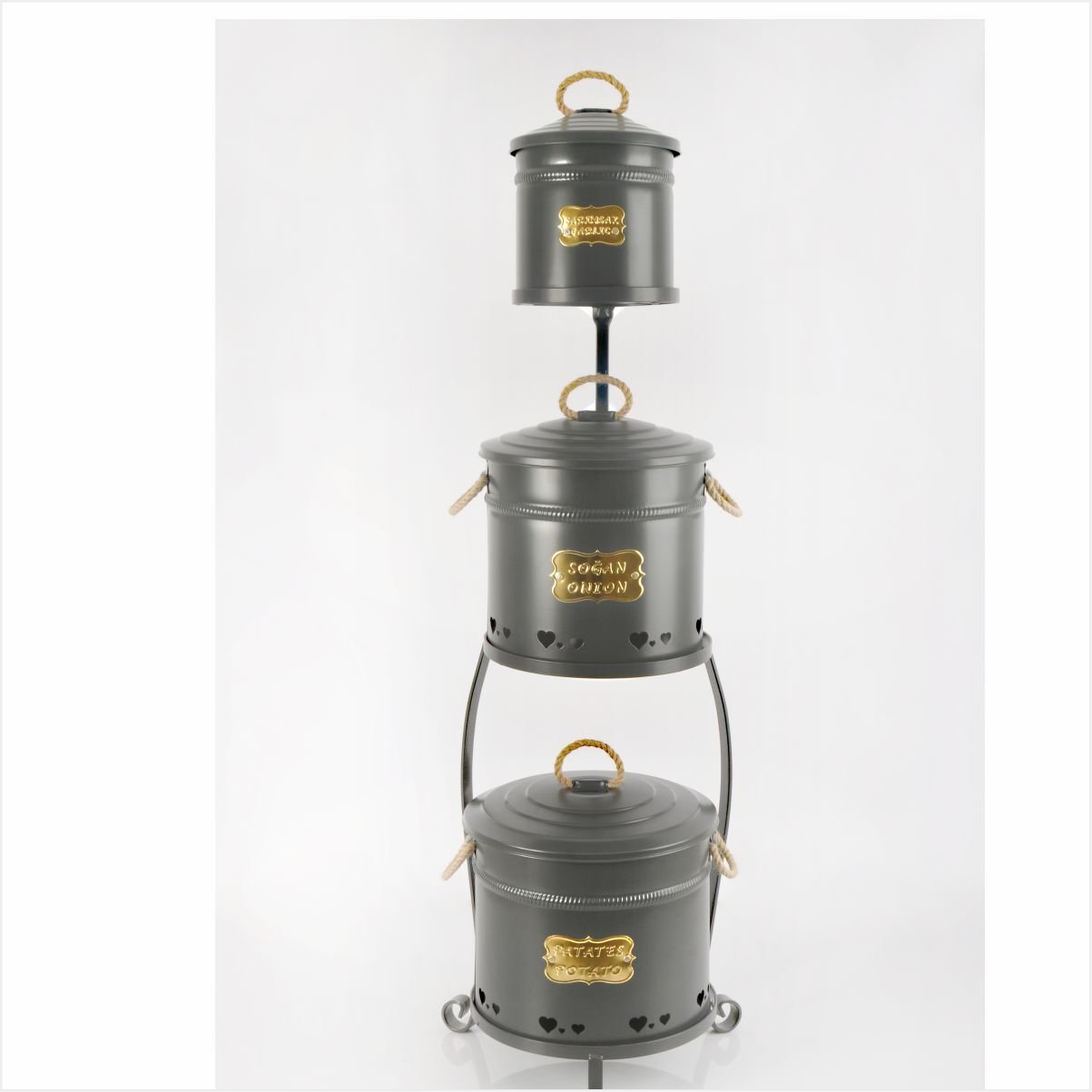 Yıldıray 1052 E 3 Katlı Pat. Soğ. Kovası Antrasit