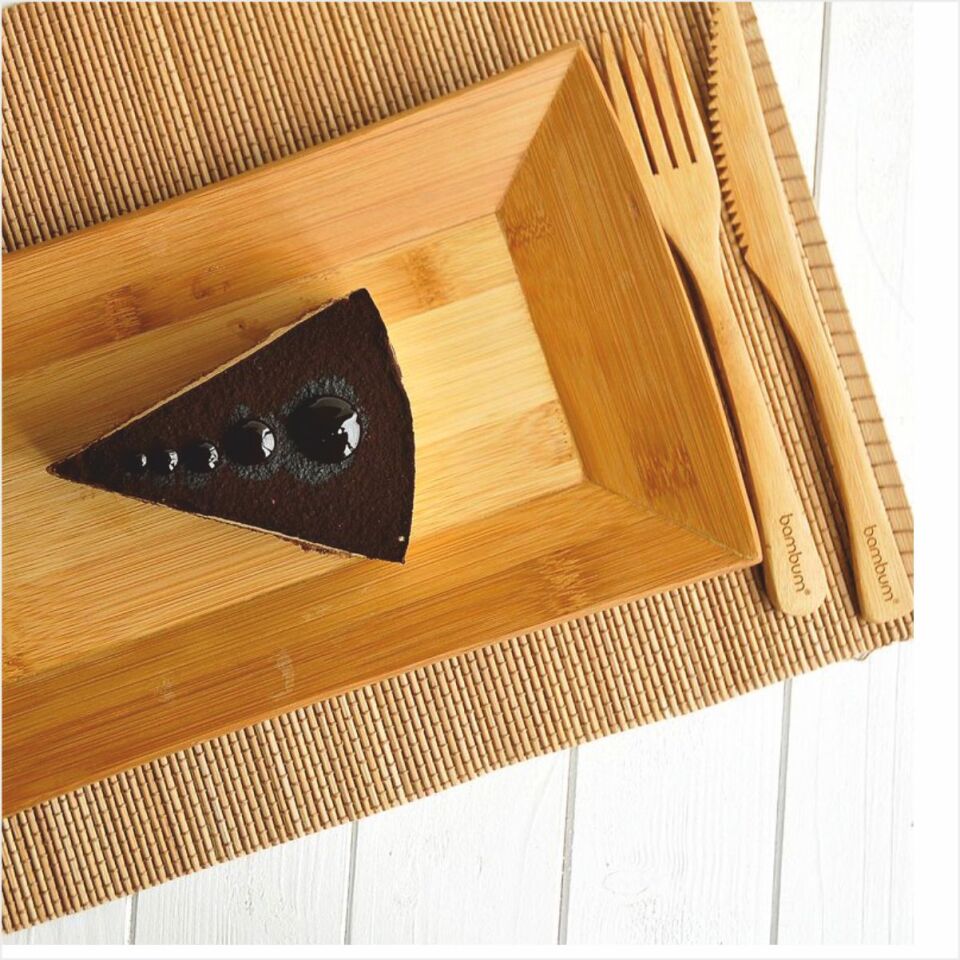 BAMBUM  AMERİCANO - DİKDÖRTGEN TEPSİ 19 CM