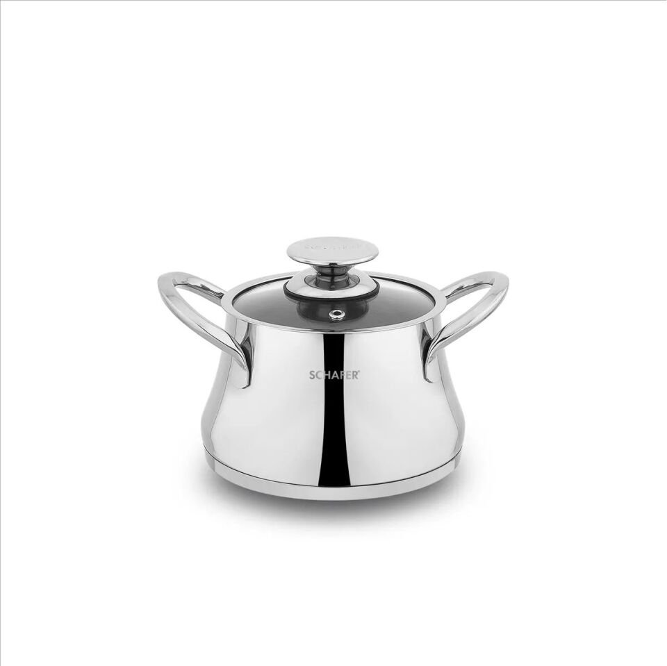 Schafer Caldron Çelik Çeyiz Seti 18 Parça-Inox