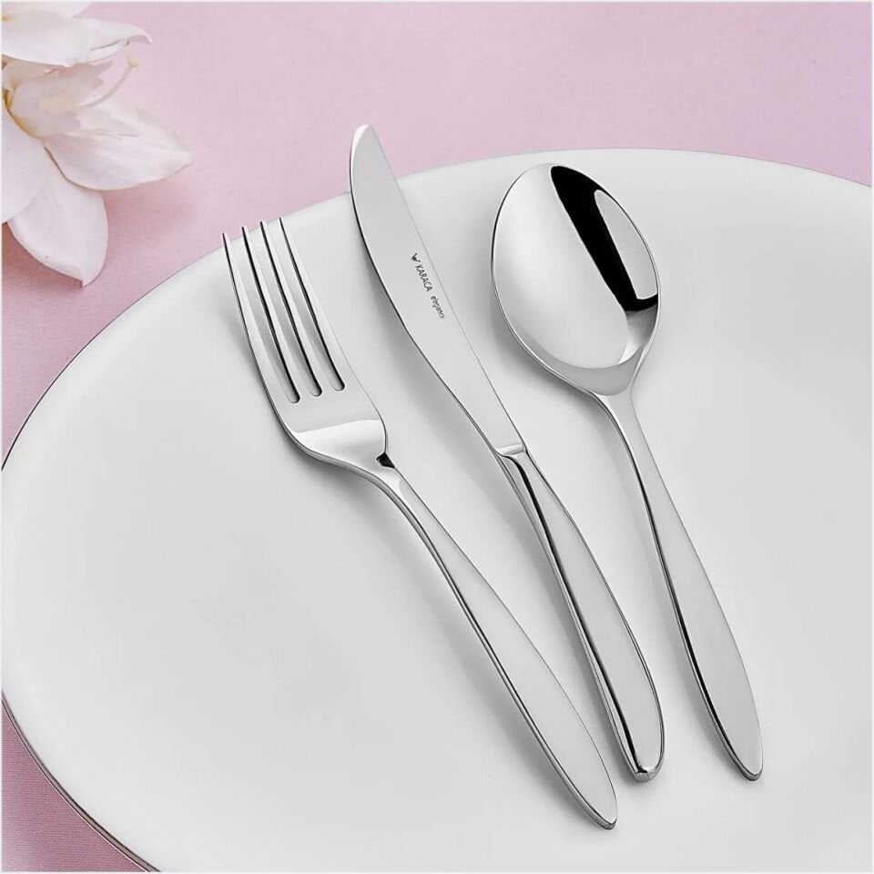 Karaca 84 Parça Çatal-Kaşık-Bıçak Sandıklı Athena