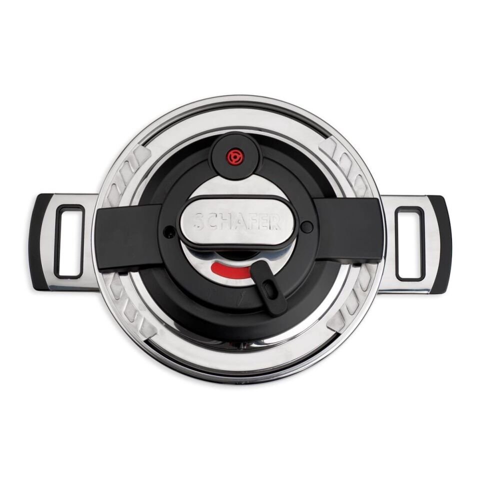 Schafer In-Safe 2 Li Düdüklü Tencere Seti 4 Parça Siyah