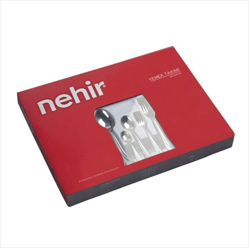 Nehir Maksi 60Parça Büyük Aile Takımı.