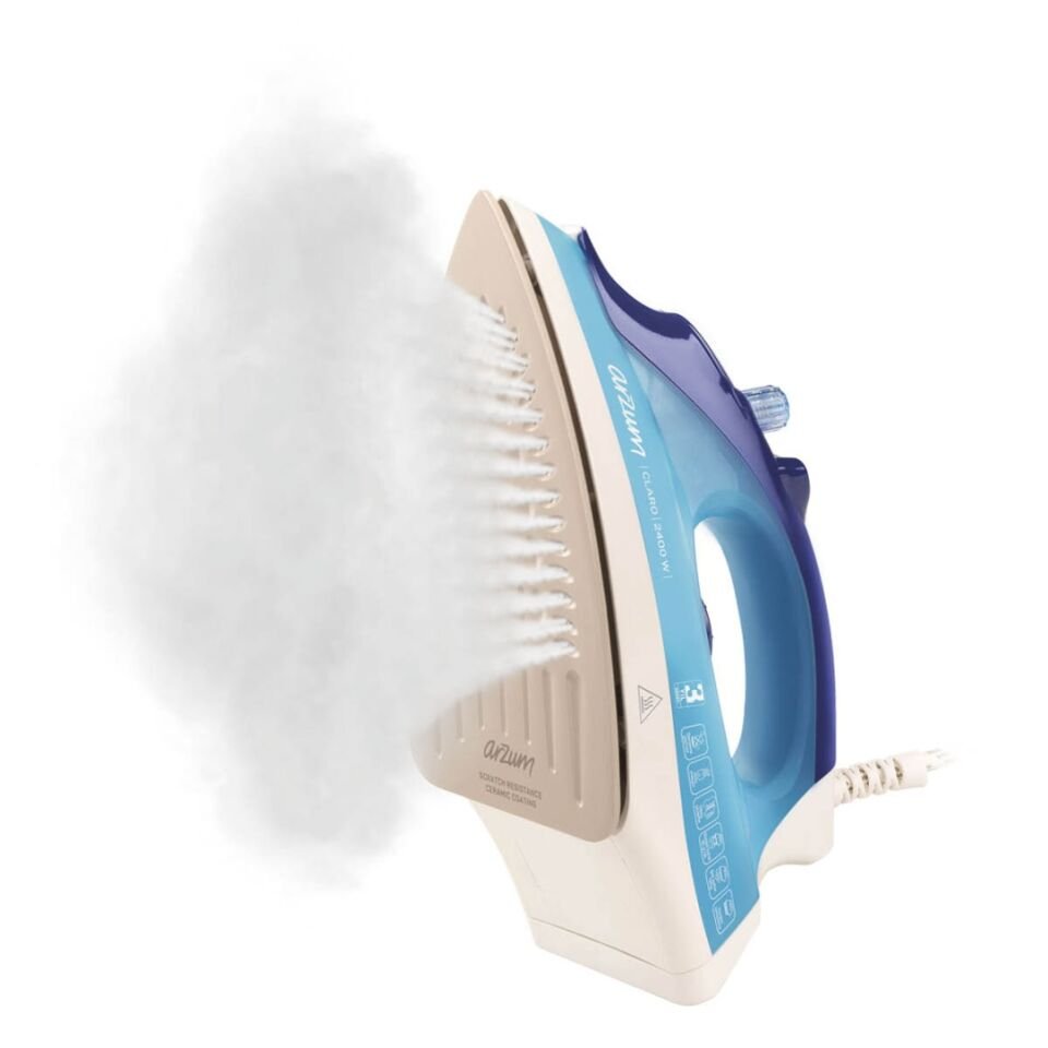 Arzum AR688 Claro Seramik Tabanlı Ütü - Mavi