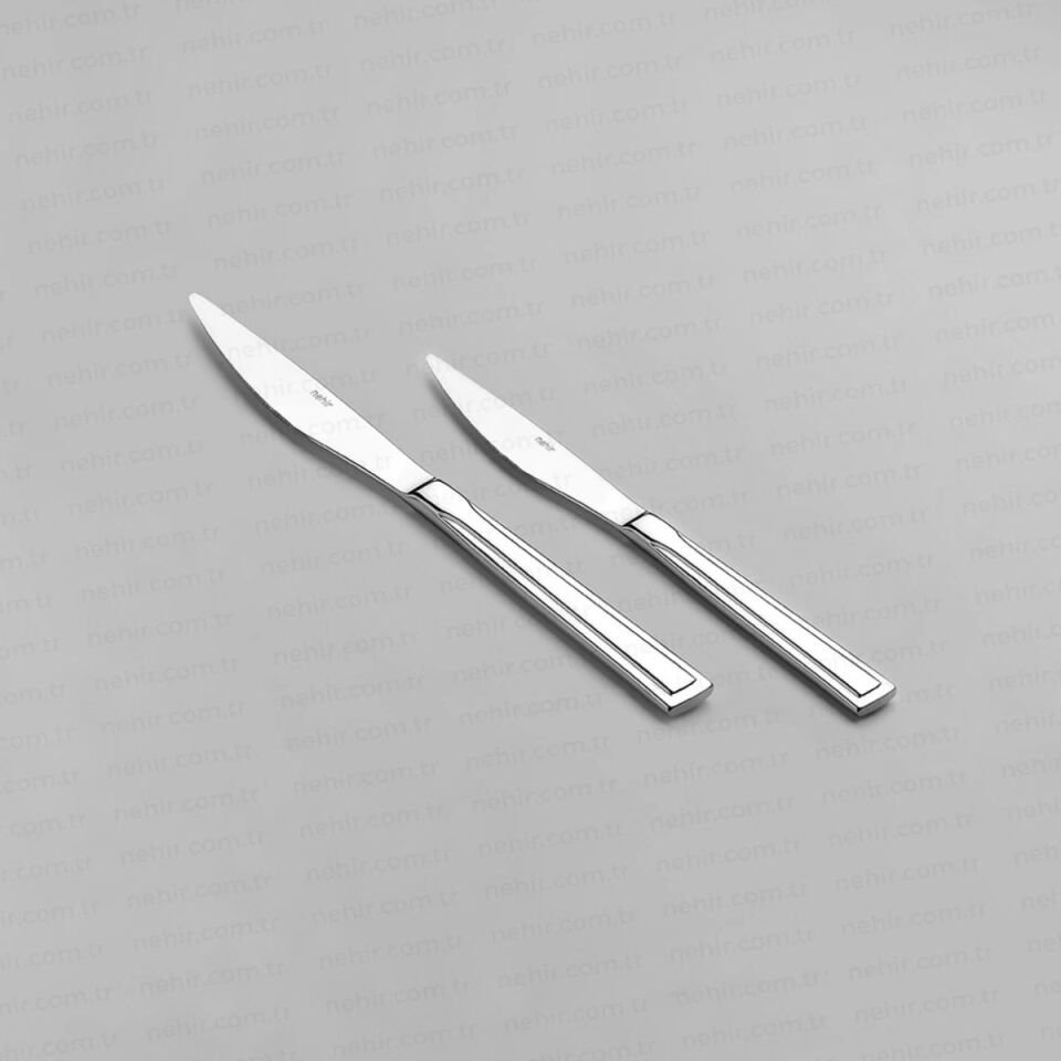 Nehir Milano Sade 89P Kutulu Çatal Kaşık Bıçak Takımı