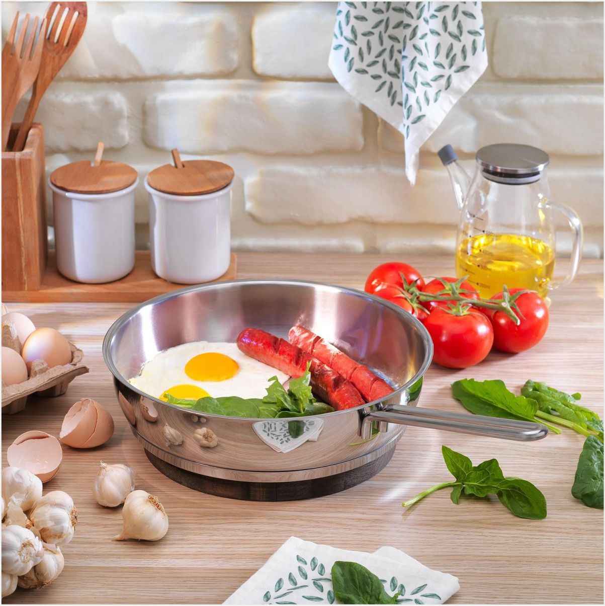 SCHAFER HELD ÇELİK TAVA 26 CM 1 PARÇA-INOX