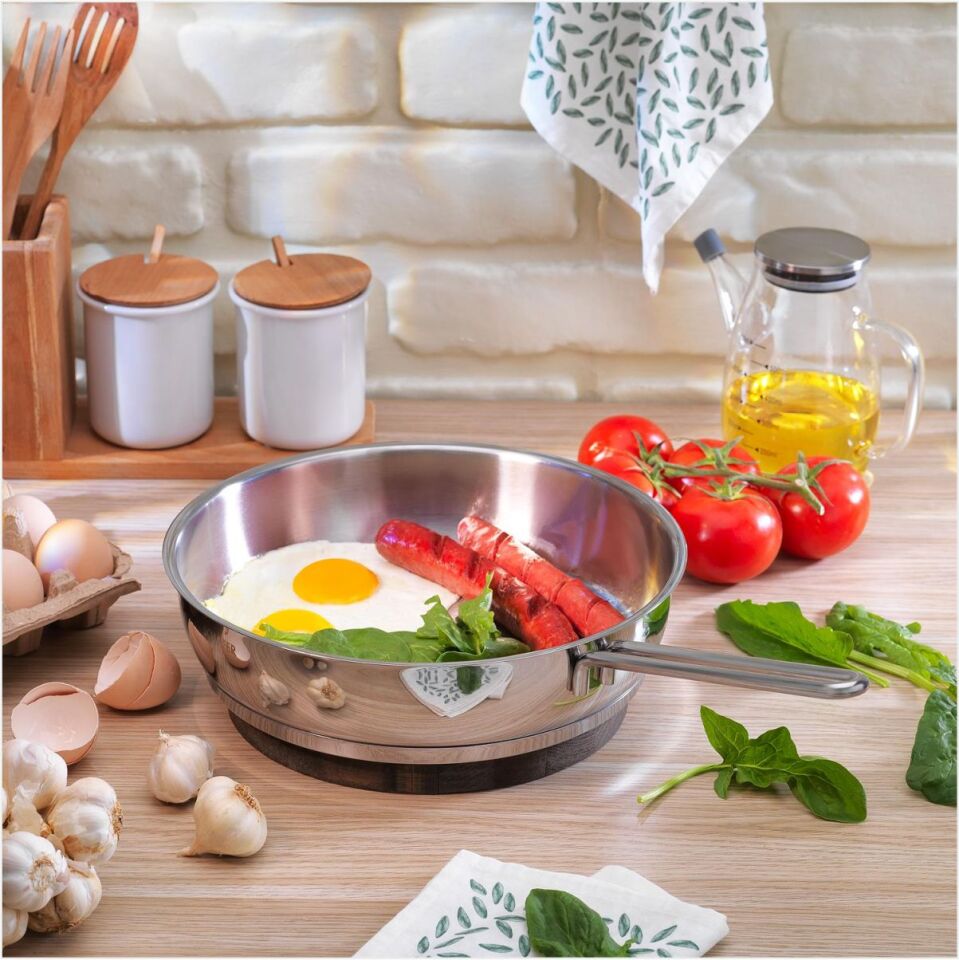 SCHAFER HELD ÇELİK TAVA 26 CM 1 PARÇA-INOX