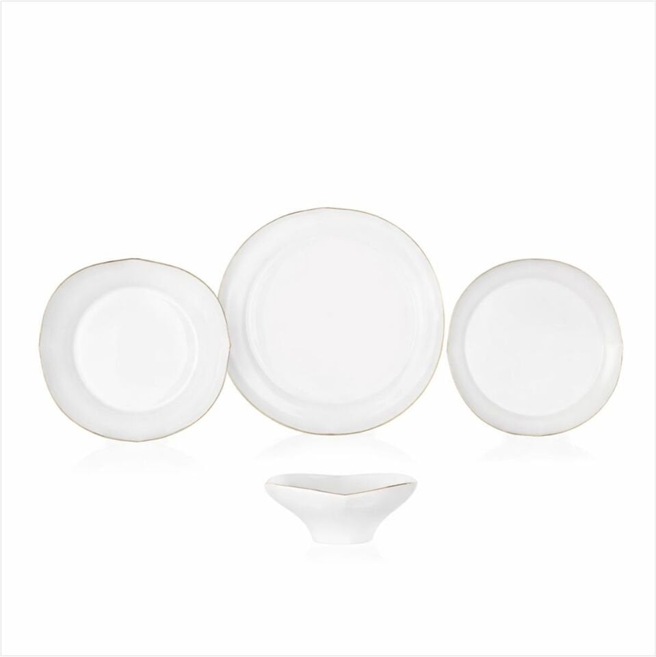 SCHAFER KAREN YEMEK TAKIMI 24 PARÇA-GOLD