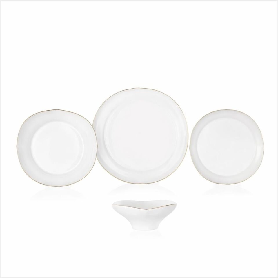 SCHAFER KAREN YEMEK TAKIMI 24 PARÇA-GOLD