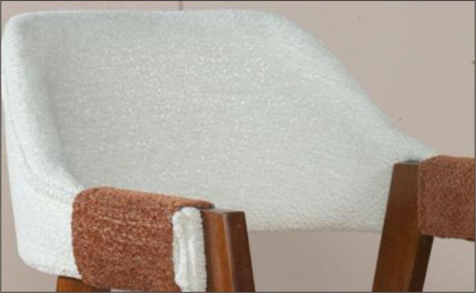 CEMALOĞLU NARİN MASA TRAVERTEN CEVİZ AYAK/ HALAT SANDALYE OSCAR 101