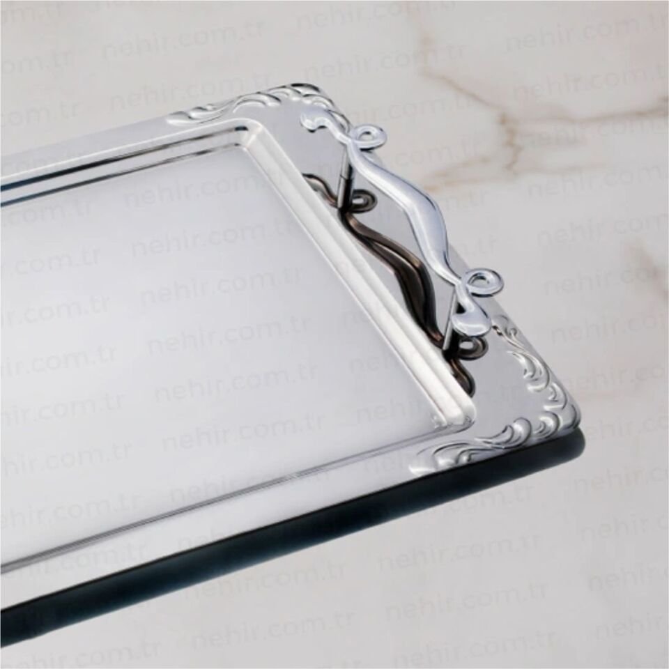 Nehir Lalezar Sade Çay Tepsi