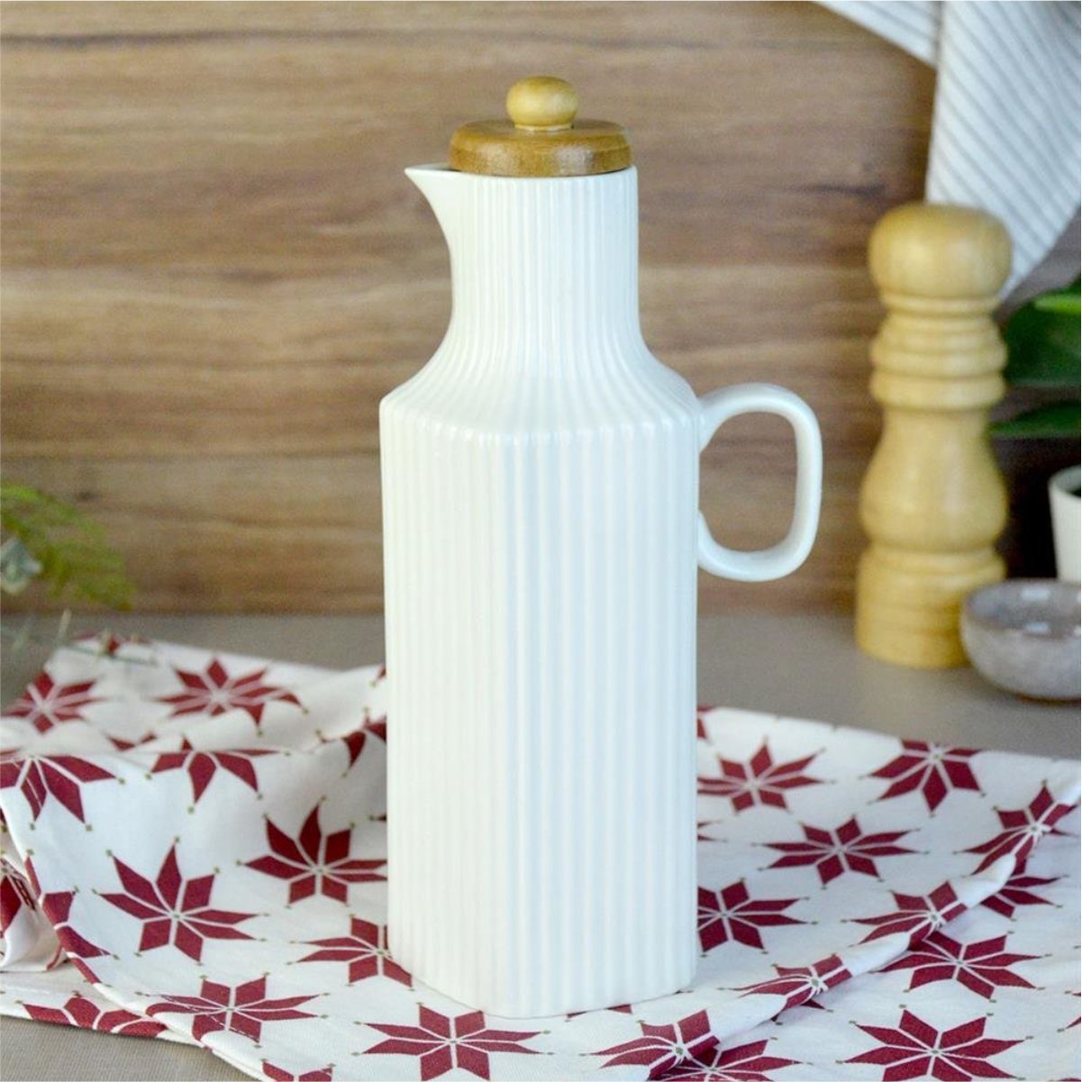 ŞENER  P/POR-101699PAÇİ-BELİNDA KÇK.610ML BAMBU KAPAKLI P