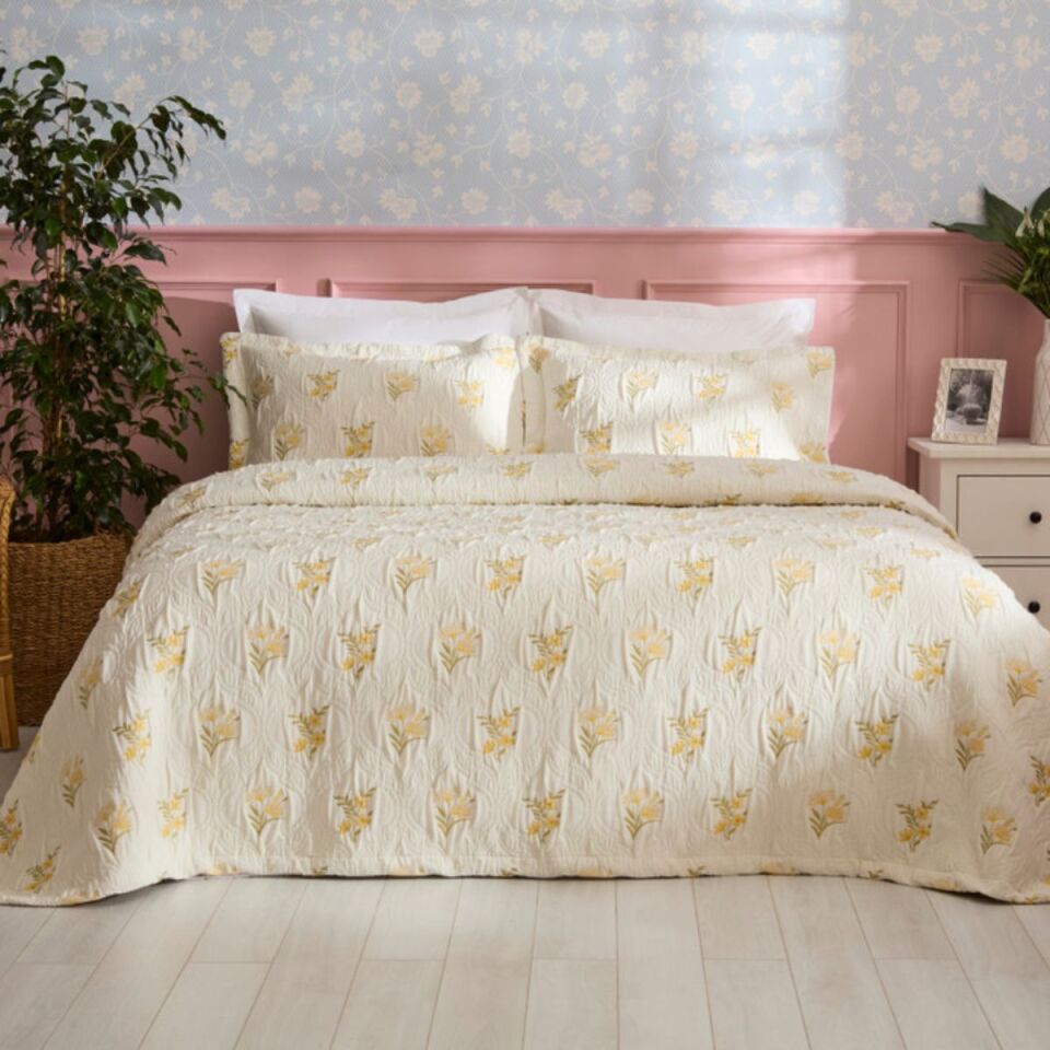 Karaca Home Melina Çift Kişilik Yatak Örtüsü Takımı Multicolor