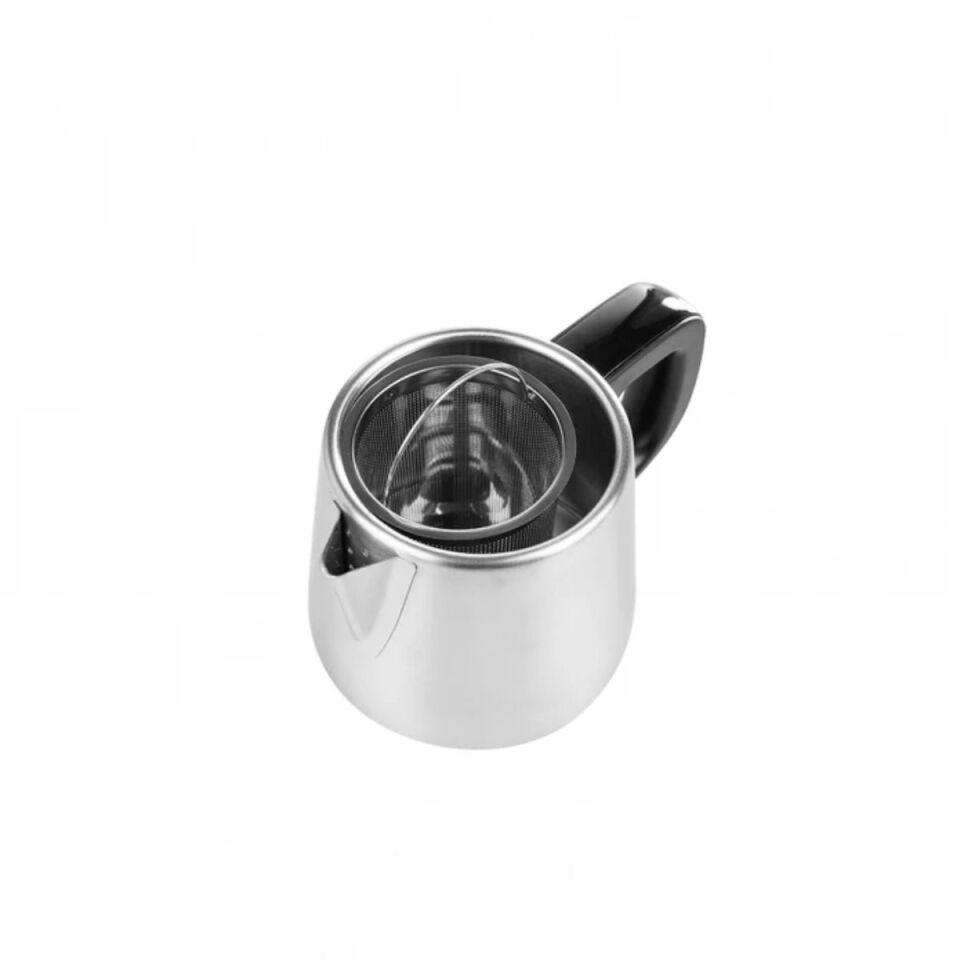 Karaca 2 In 1 Çelik Su Isıtıcı Çay Makinesi Inox Aile Boyu Geniş Kapasite