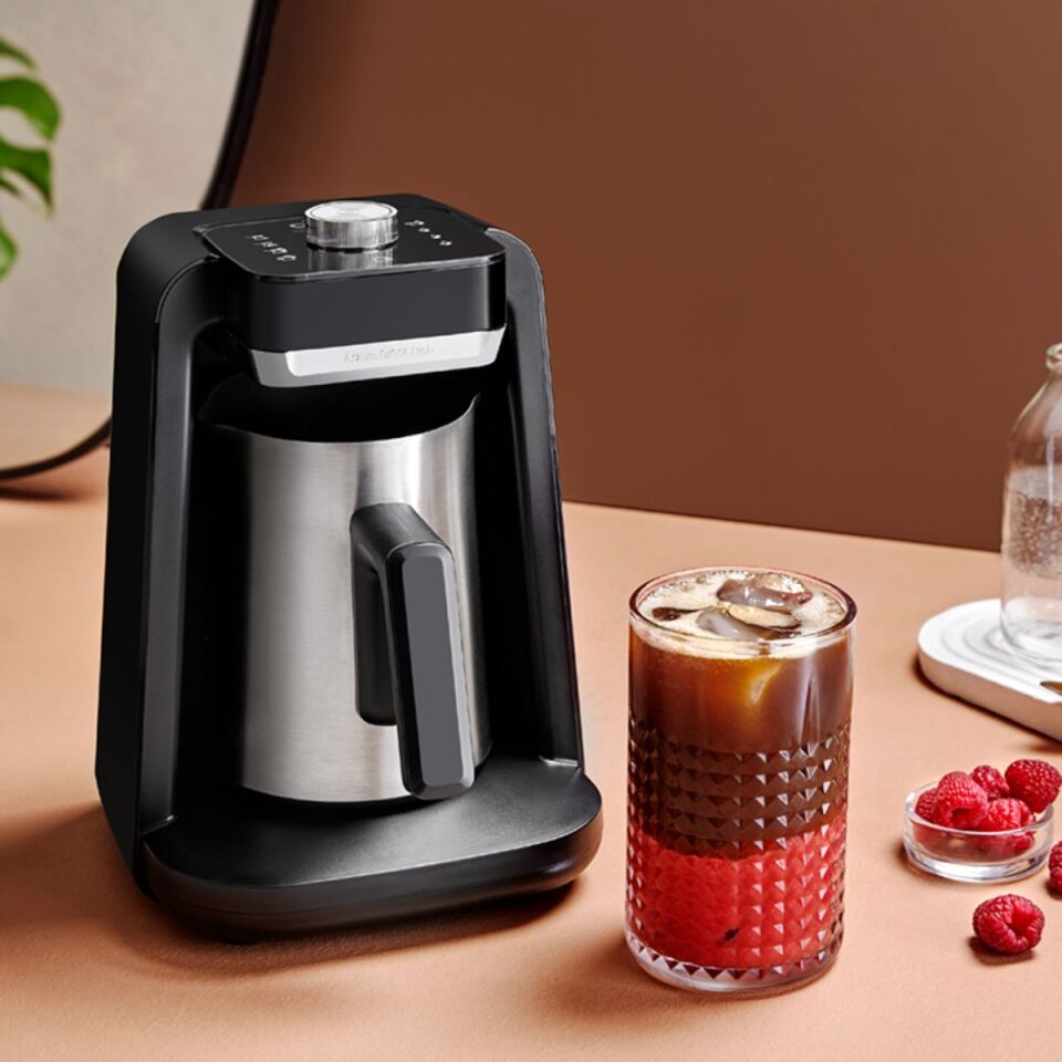 Arzum OK0020 - OKKA Rich Spin Pro Türk Kahvesi Makinesi - Krom