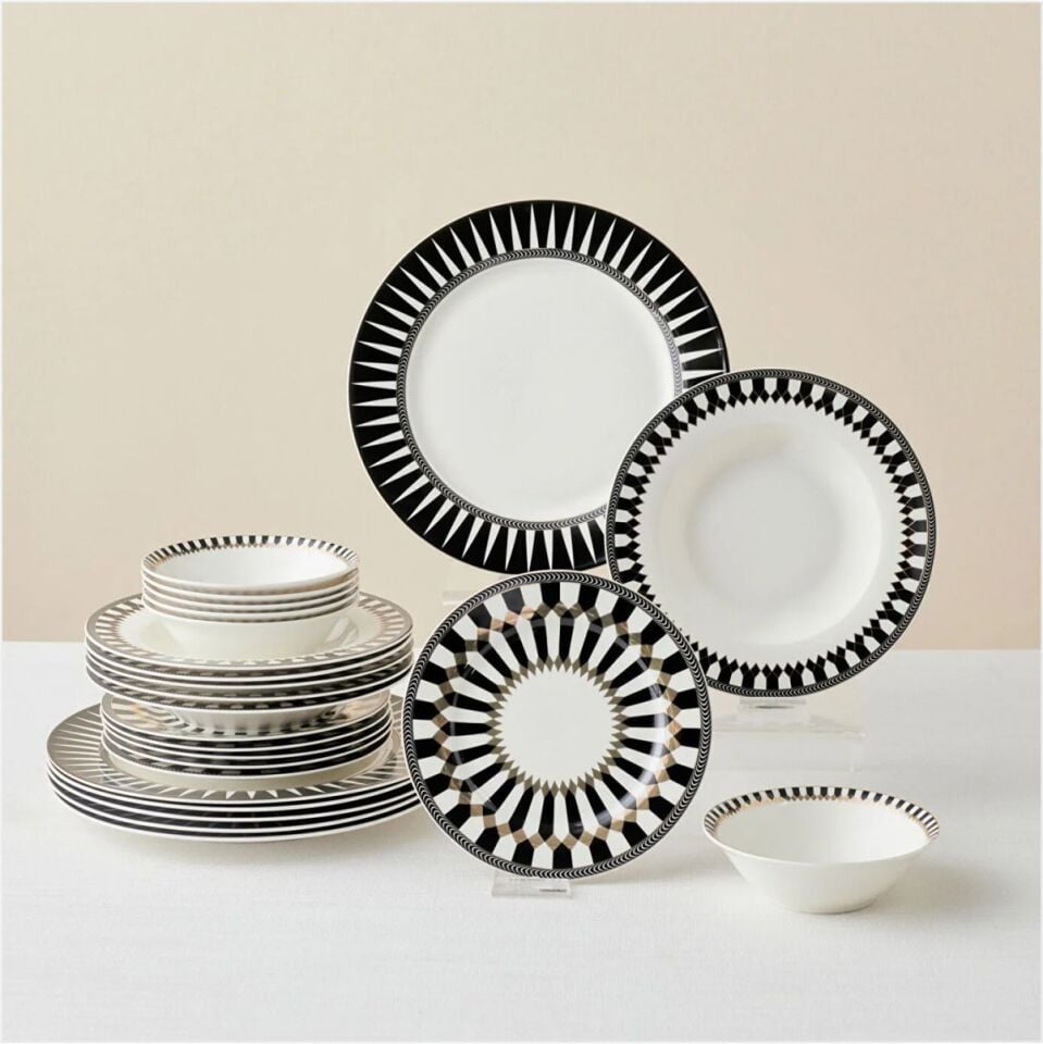 KARACA ELEGANCE BONE HELSINK MULTICOLOR YEMEK TAKIMI