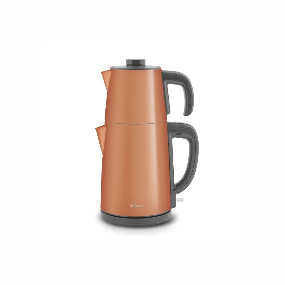 Karaca Gurme Premium Inox Evlilik Paketi Tost, Kahve, Çay Makinesi ve Mutfak Robotu Galactic Bronze