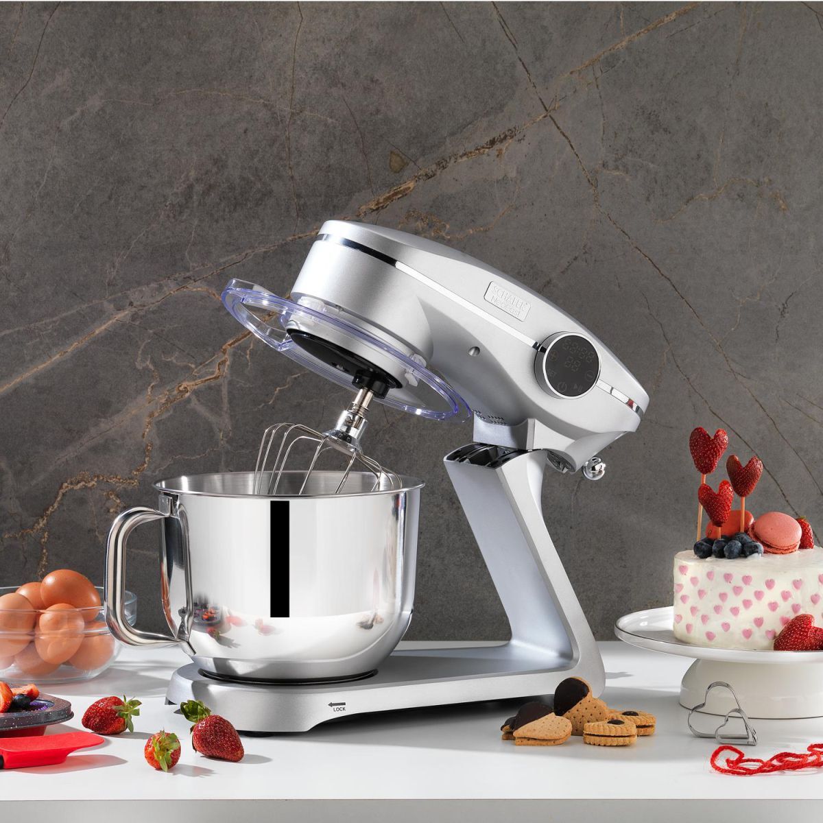 Schafer Neocast 1800 W 6 lt Gümüş Stand Mikser