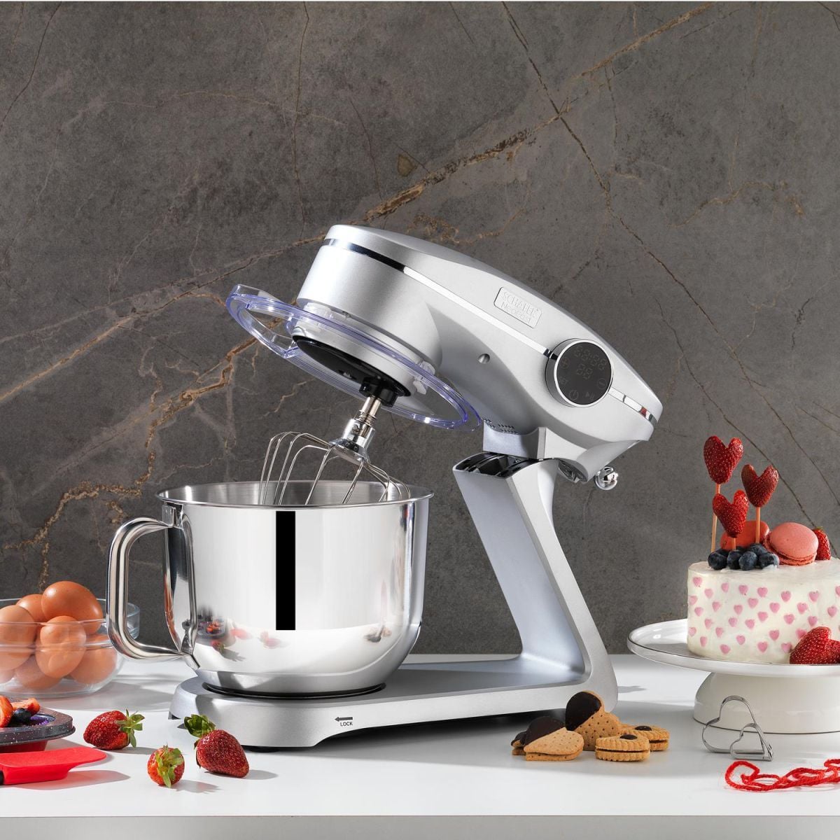 Schafer Neocast 1800 W 6 lt Gümüş Stand Mikser