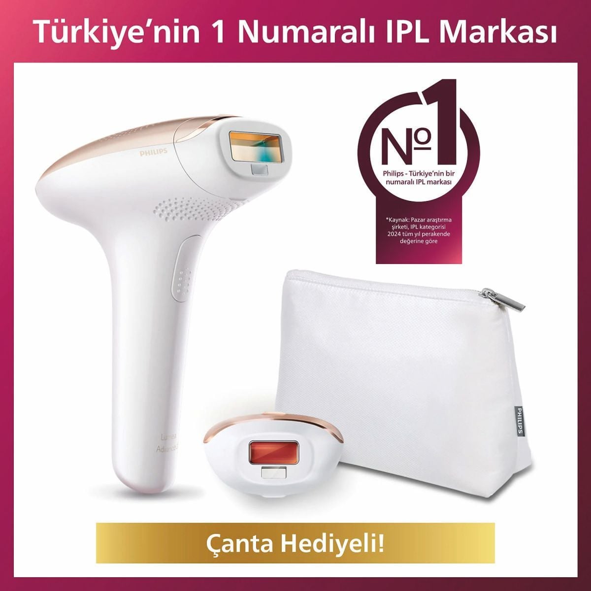 Philips Lumea Advanced SC1997/00 IPL Lazer Epilasyon Aleti