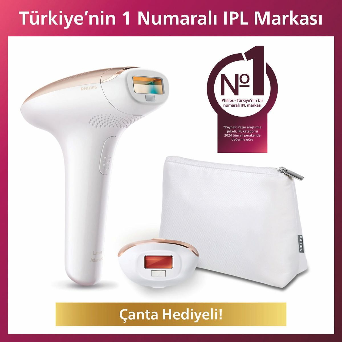 Philips Lumea Advanced SC1997/00 IPL Lazer Epilasyon Aleti