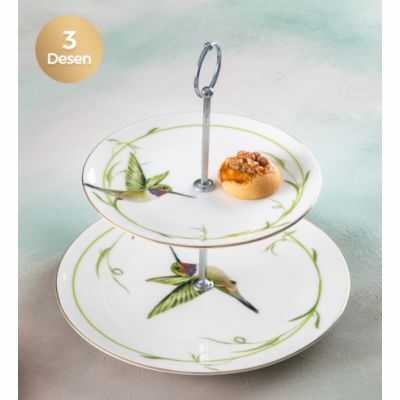 ACAR XTL-05585/12 TOBY 19 CM PORSELEN KATLI KURABİYELİK