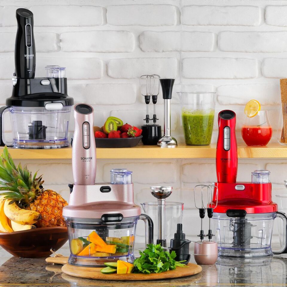 Schafer Meister Multi Blender Set-Siyah