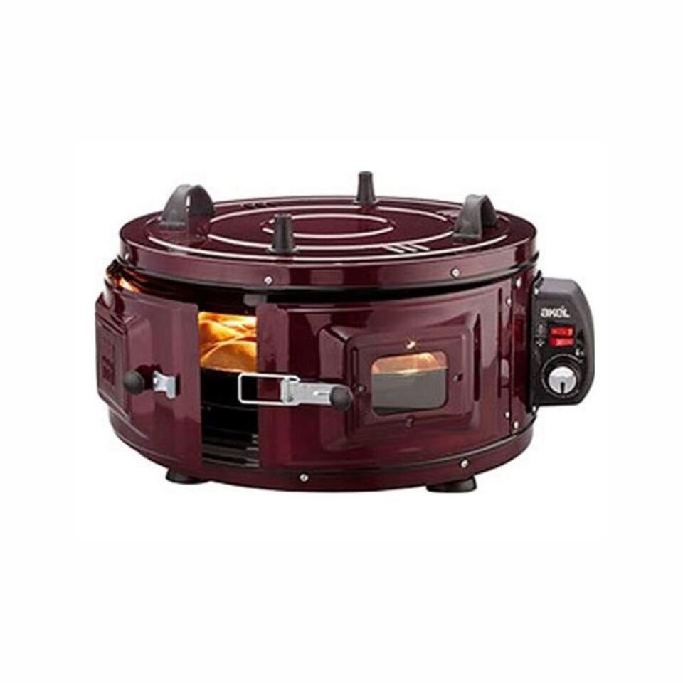 Akel AF 008 Termostatlı Davul Fırın