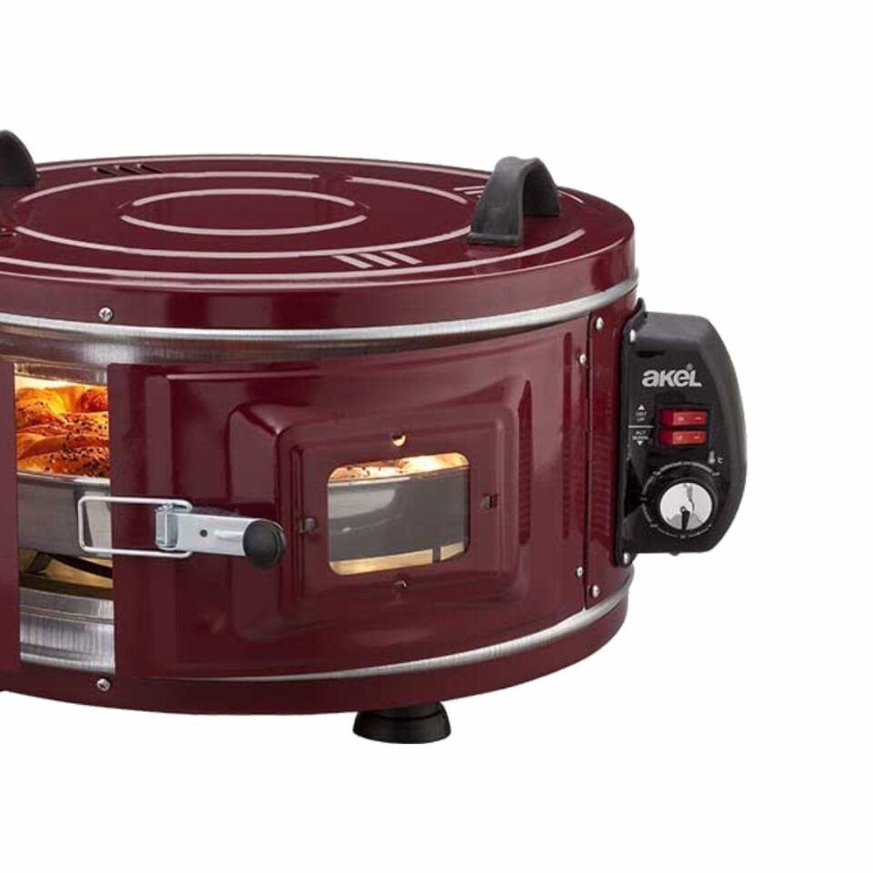 Akel AF 008 Termostatlı Davul Fırın