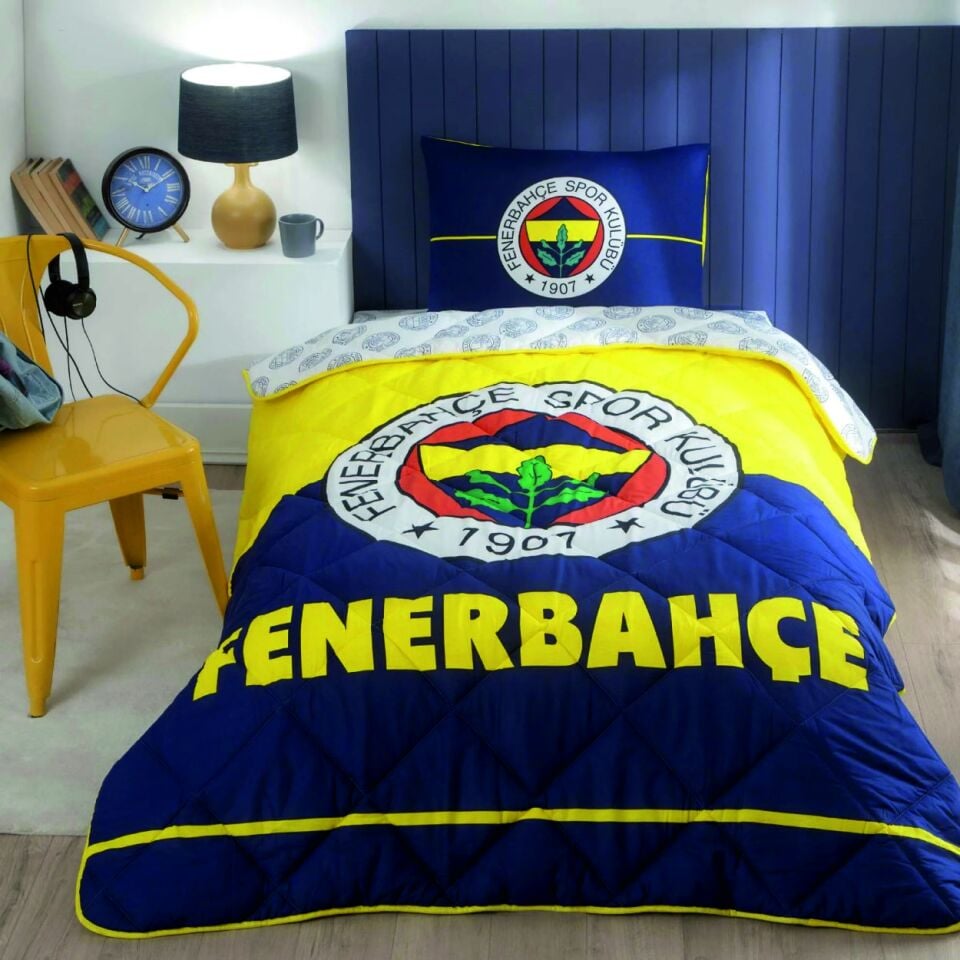 Taç Lıs. Brf Yorgan Setı Fenerbahçe Logo