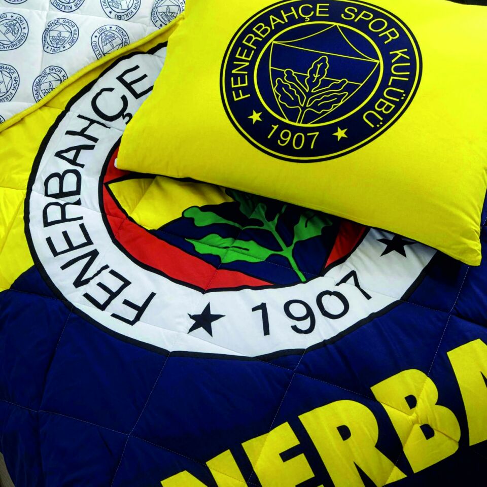 Taç Lıs. Brf Yorgan Setı Fenerbahçe Logo