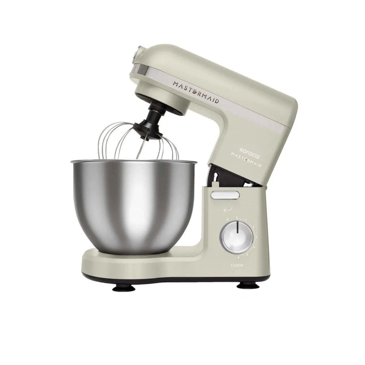Karaca Mastermaid Chef 1500 W 5 lt Soft Krem Stand Mikser