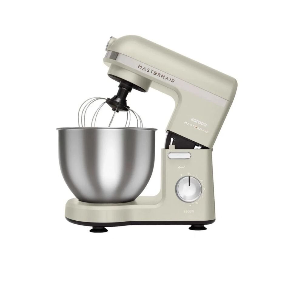 Karaca Mastermaid Chef 1500 W 5 lt Soft Krem Stand Mikser