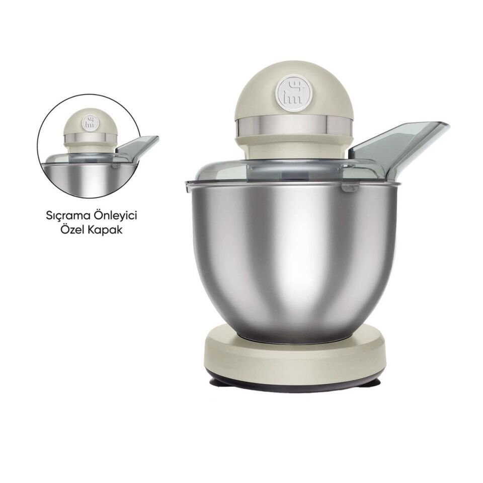 Karaca Mastermaid Chef 1500 W 5 lt Soft Krem Stand Mikser
