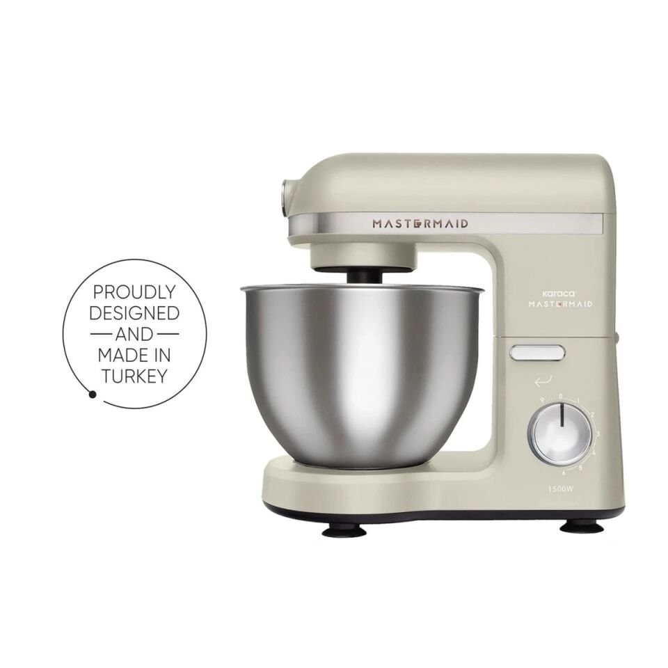 Karaca Mastermaid Chef 1500 W 5 lt Soft Krem Stand Mikser