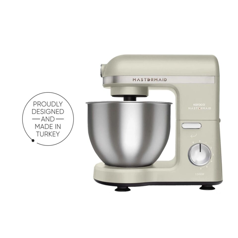 Karaca Mastermaid Chef 1500 W 5 lt Soft Krem Stand Mikser