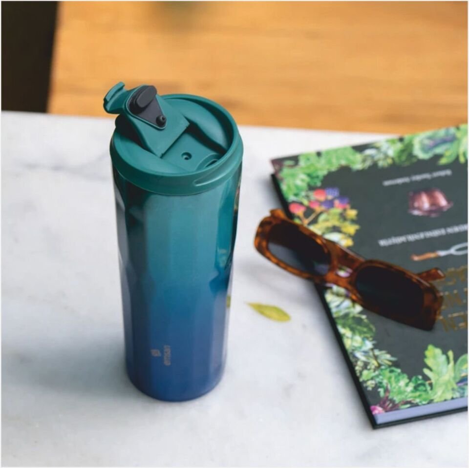 Emsan Crystal Termos Turkuaz