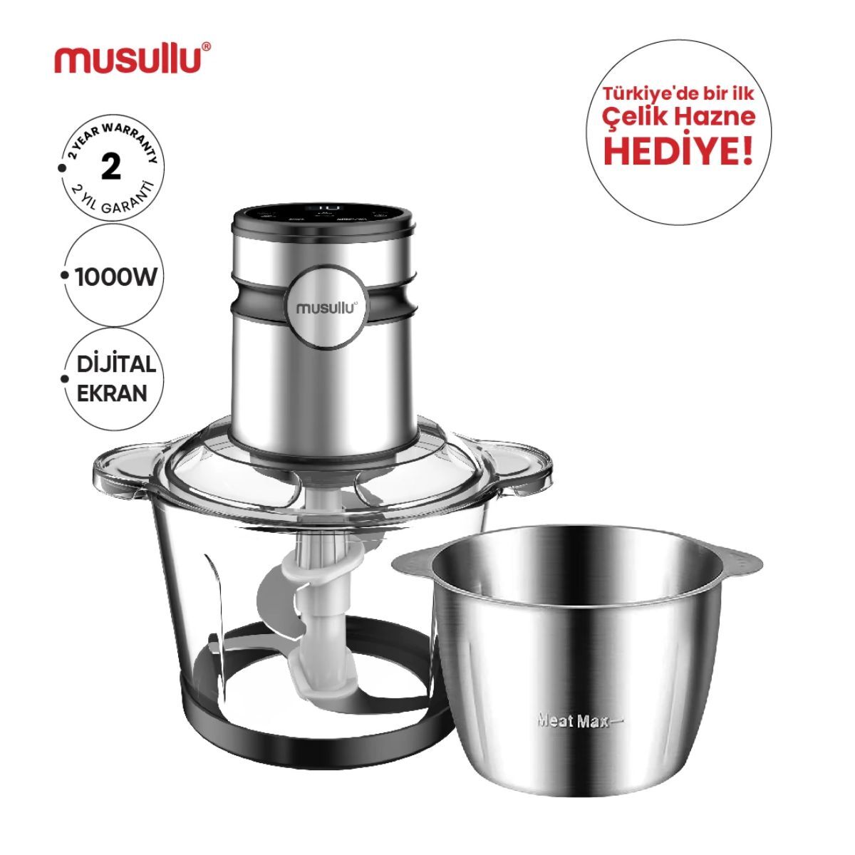 MUSULLU MSL-1227-2TS RONDO DOĞRAYICI
