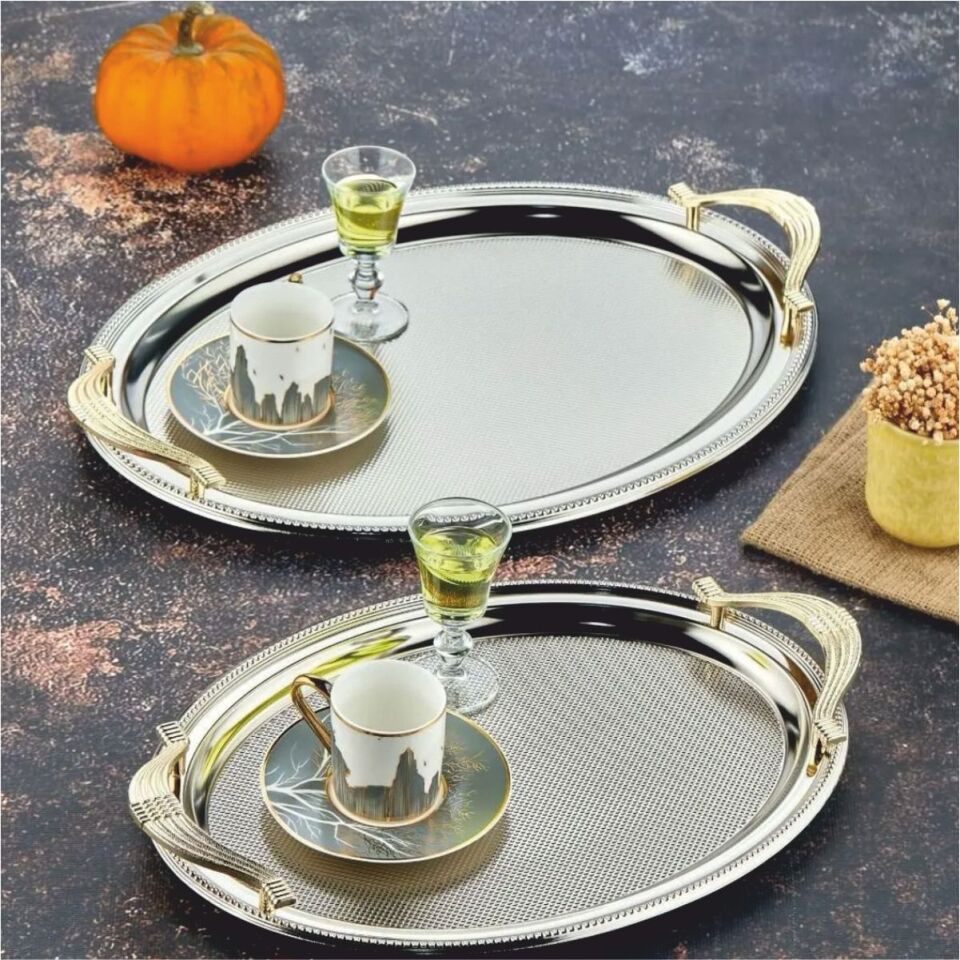 Cooker 5 Ckr3164 Oval 2'Li Metal Tepsi Seti(10)