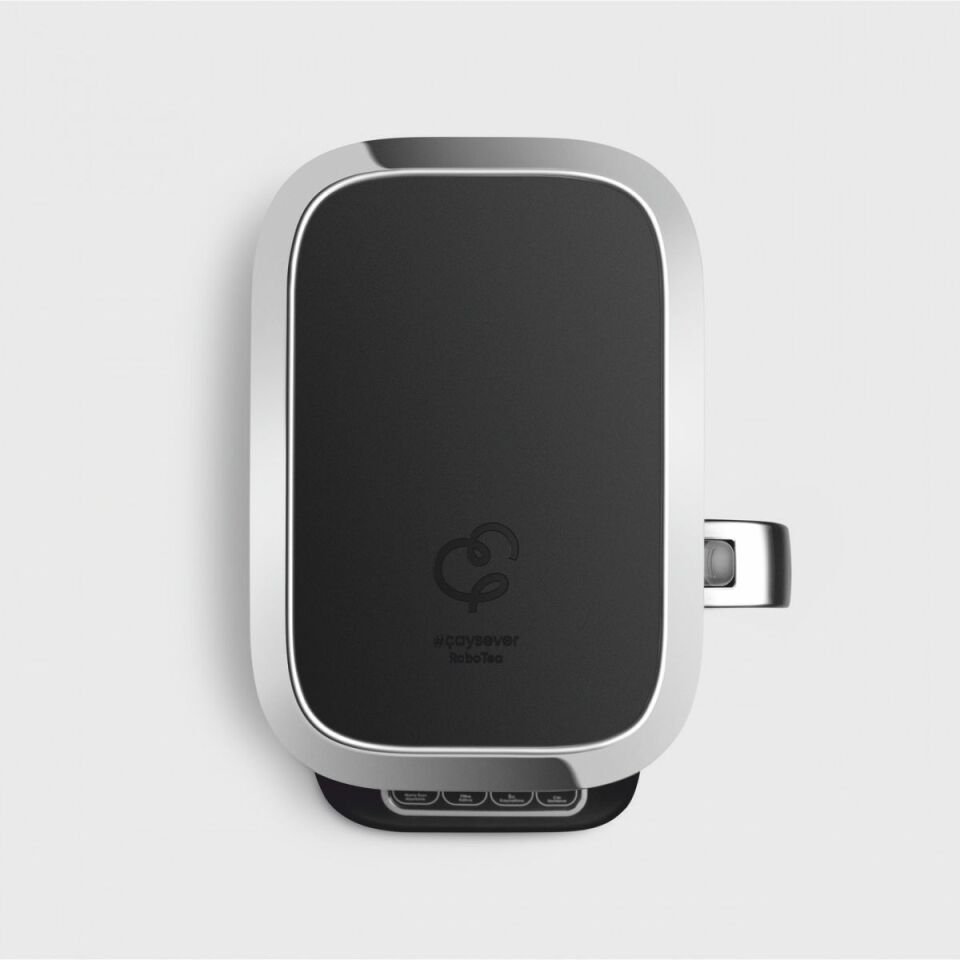 Karaca Çaysever Robotea Cam Demlikli Çay Makinesi Krom