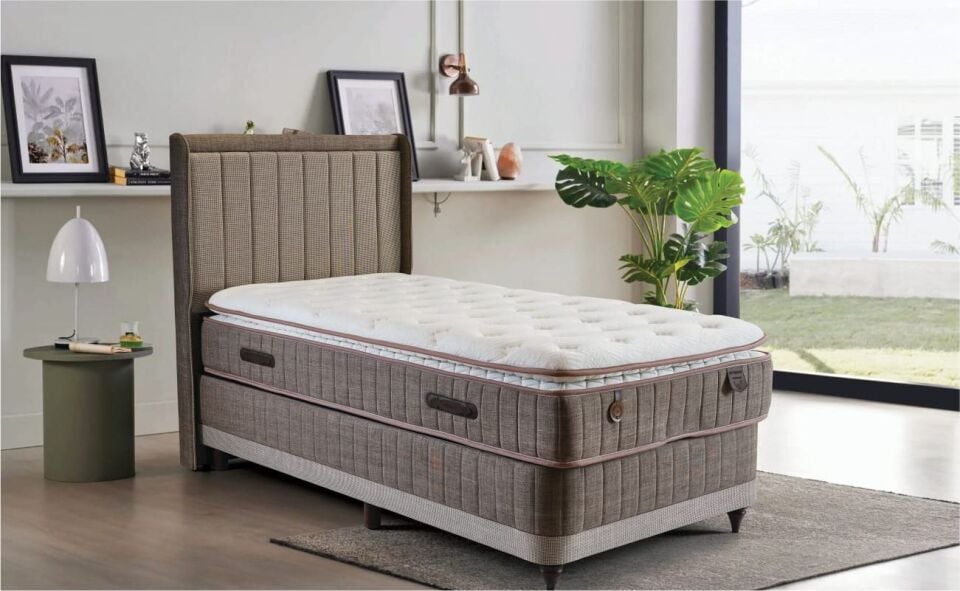 TOMA ELİPS 100X200 BAZA TAKIMI KAHVE